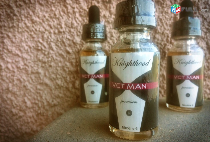 Premium E liquid VCT MAN 30ml (For Vape) + anvchar araqum