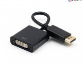 Display Port DP to DVI Converter HD 1080p Male to Female For PC Laptop HDTV Monitor /переходник + առաքում