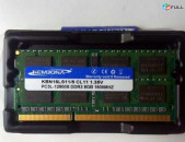 Ram/озу KEMBONA 1600Mzh DDR3 8 Гб DDR3L 1,35 V for notebook + առաքում