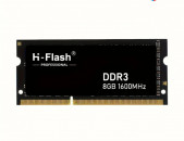 H-Flash 8GB DDR3 SO-DIMM Memory Module - High-Speed 1600MHz Laptop RAM
