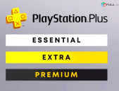 Подпска PlayStation PLUS + ИГРЫ для PS4 - PS5 - Essential - Extra - Deluxe - АКЦИЯ - СКИДКА до 15 Декабря