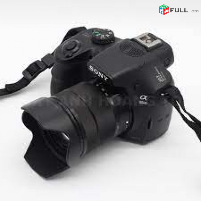 Sony Alpha a3000 ILCE-3000K 20.1 MP Mirrorless Digital Camera - Black - 18-55mm OSS Lens.