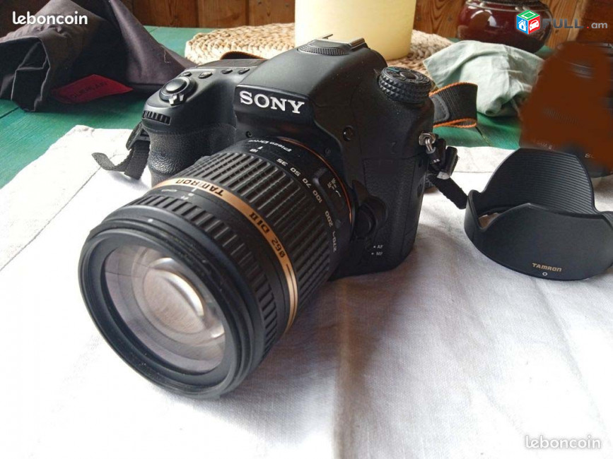 Sony Alpha DSLR-A550 14.2MP Digital SLR Camera.+Mec lens tamron 18-270 f/3.5-5.6 zoom lens.