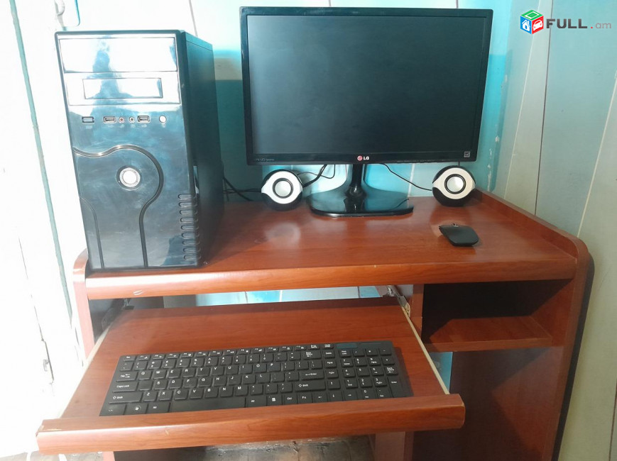 CPU Intel Core i3-10100 RAM DDR4 16GB 2666MHz SSD 120GB Motherboard ASUS PRIME H510M-R Monitor LG 22MP55HQ