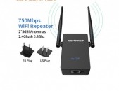 WiFi Հզորացնող սարք Extender ComFast Repeater 750MBs Усилитель 