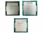 4րդ Սերնդի Լավ Core I3 Պրոցեսորներ Processor I3 4130, I3 4150, I3 4160, Socket 1150 4th Gen անթերի վիճակում