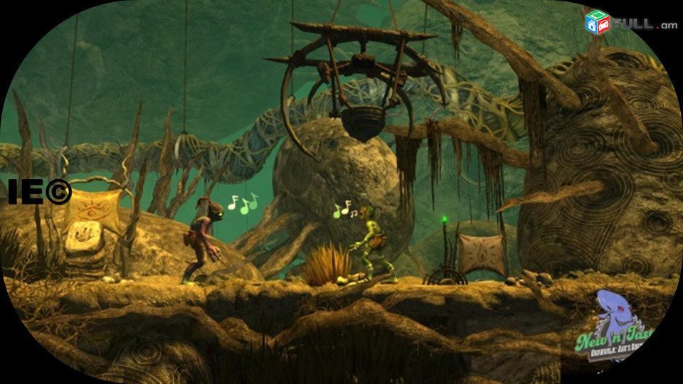 Ps 5 Playstation5 Ps4 Playstation 4 Ps3 Sony Խագհer		Oddworld  New n Tasty 	Icon Edition