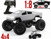 Բագի ամենագնաց Tesla Cybertruck, 1/8 monster truck baggi , bagi Մանկական հեռակառավարվող Տեսլա բագգի խաղալիք մեքենա