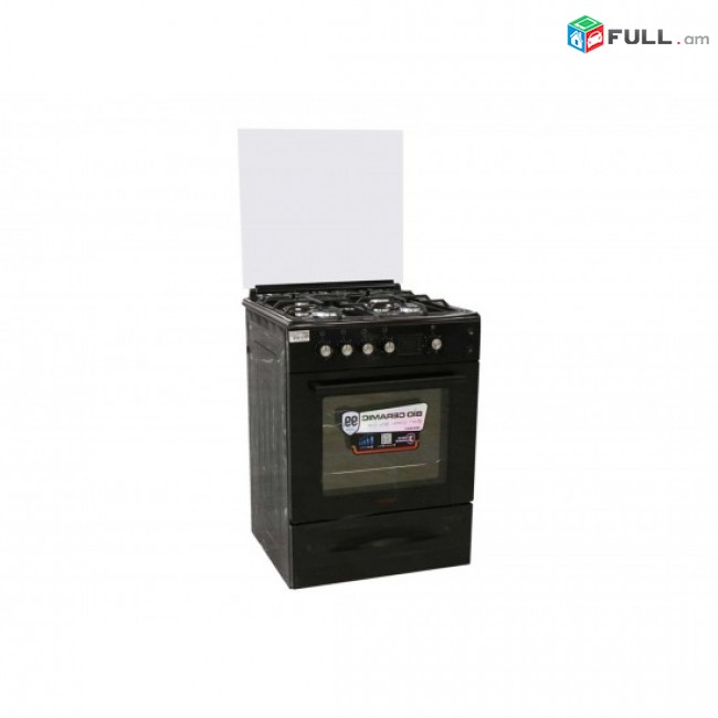 Գազօջախ  apetito 04-e black