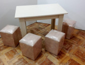 Խոհանոցի Սեղան _ 4_Պուֆիկով