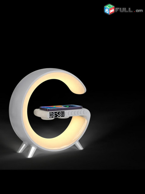 Նոր RGB 6/1 ում Բազմաֆունկցիոնալ Նաչնիկ + Անլար Լիցքավորիչ + Անլար Դինամիկ + Լեդ Ժամ + Զարթուցիչ + Ռադիո