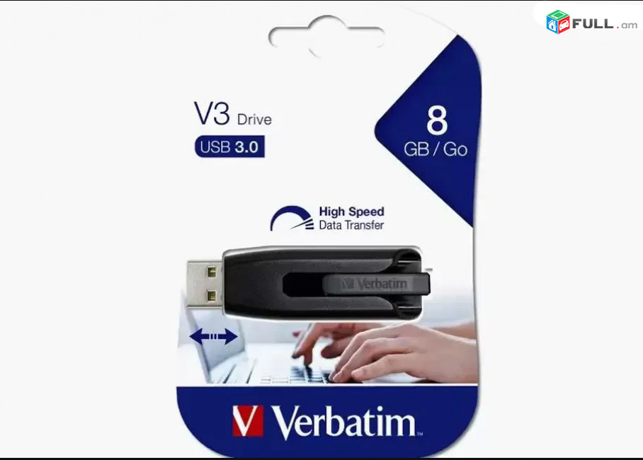 Verbatim ֆլեշկա 8GB, 16GB Original, V3 USB 3.0