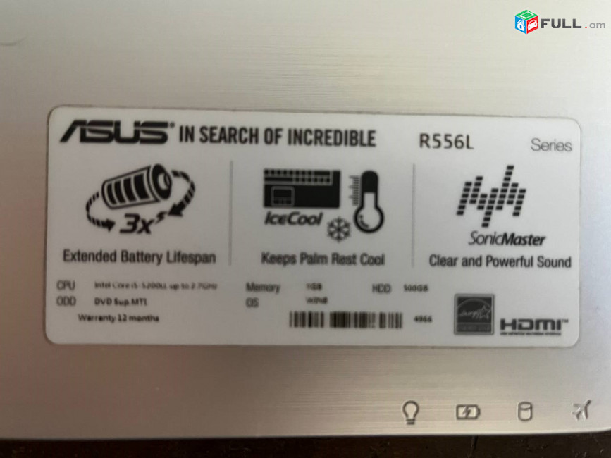 Asus R556L Series