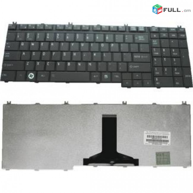 3ամիս երաշխիք +Առաքում Hi Electronics; Keyboard клавиатура stexnashar TOSHIBA L500