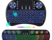 2.4G Wireless Backlight i8 mini keyboard with Touchpad for Android TV Box