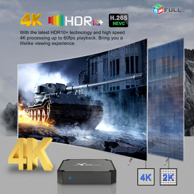 X96 Mini TV Box Android 11 2 GB 16GB