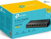 Gigabit switch 8 port 10/100/1000 Tp-link LS1008G ՆՈՐ 8 портовый гигабитный коммутатор Նոր