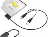 USB-адаптер 35 см для ПК 6P 7P CD DVD Rom SATA ՆՈՐ