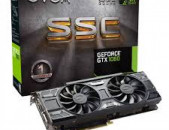 Video Card GEFORCE gtx1060 6gb 192 bit EVGA 2COOLER