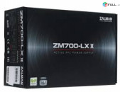 Computer Power supply 700W ZALMAN 4 * 8pin Pci -e VGA/6 * SATA /3 * Molex, 8 pin CPU