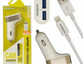 Moxom car charger հեռախոս լիցքավորիչ Iphone 5, 6, 6S
