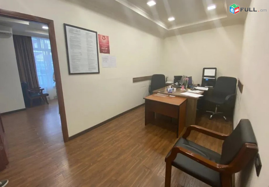 LA04120 Վարձով 160 քմ տարածք Տերյան փողոցում նորակառույց շենքի տակ