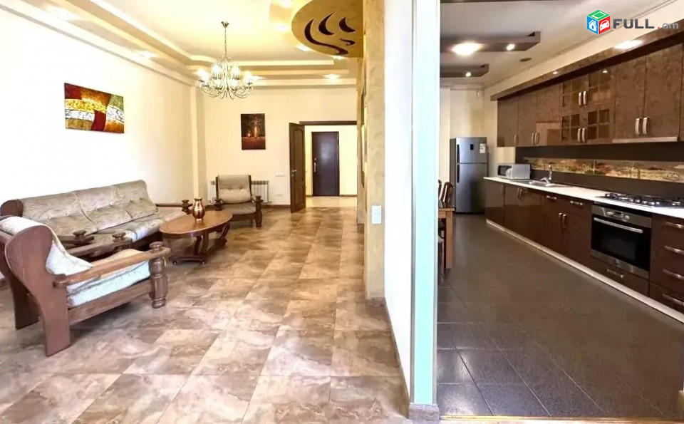 LA08241 Օրավարձով 3 սենյականոց բնակարան  Արամի փողոց ,նորակառույց շենքում