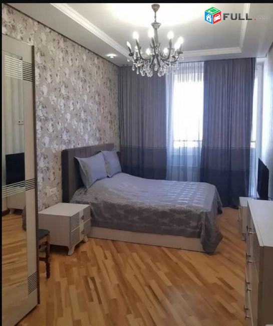 AK7012 Վարձով 3 սենյականոց նորակառույց շենքում  Նաիրի Զարյան փողոցում