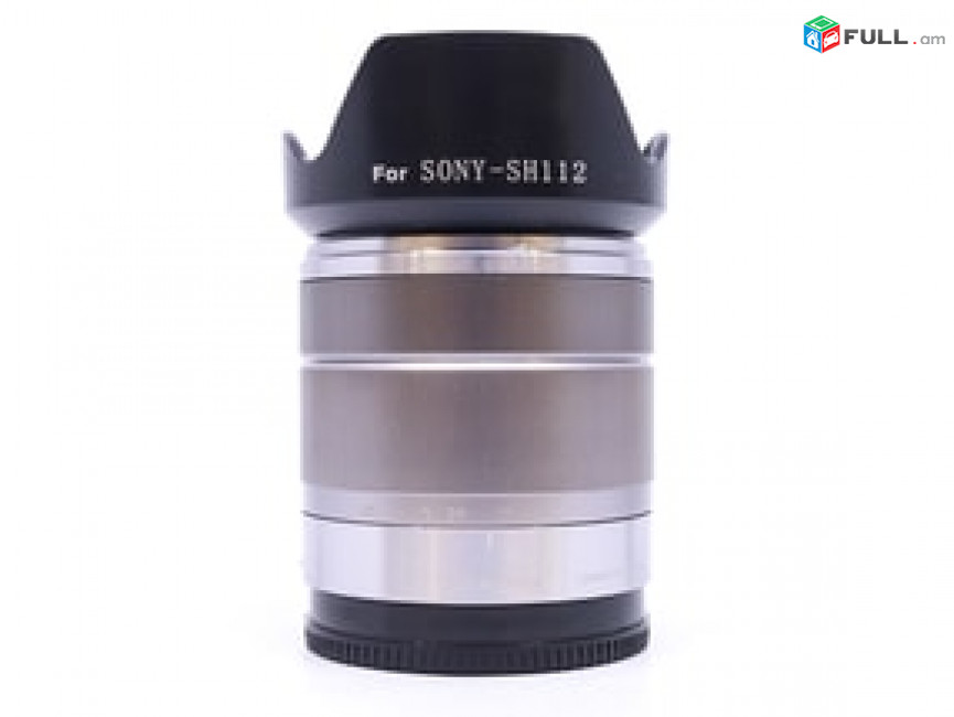 Sony Alpha SEL1855 E-mount 18-55mm F3.5-5.6 OSS.+hood.