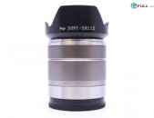Sony Alpha SEL1855 E-mount 18-55mm F3.5-5.6 OSS.+hood.