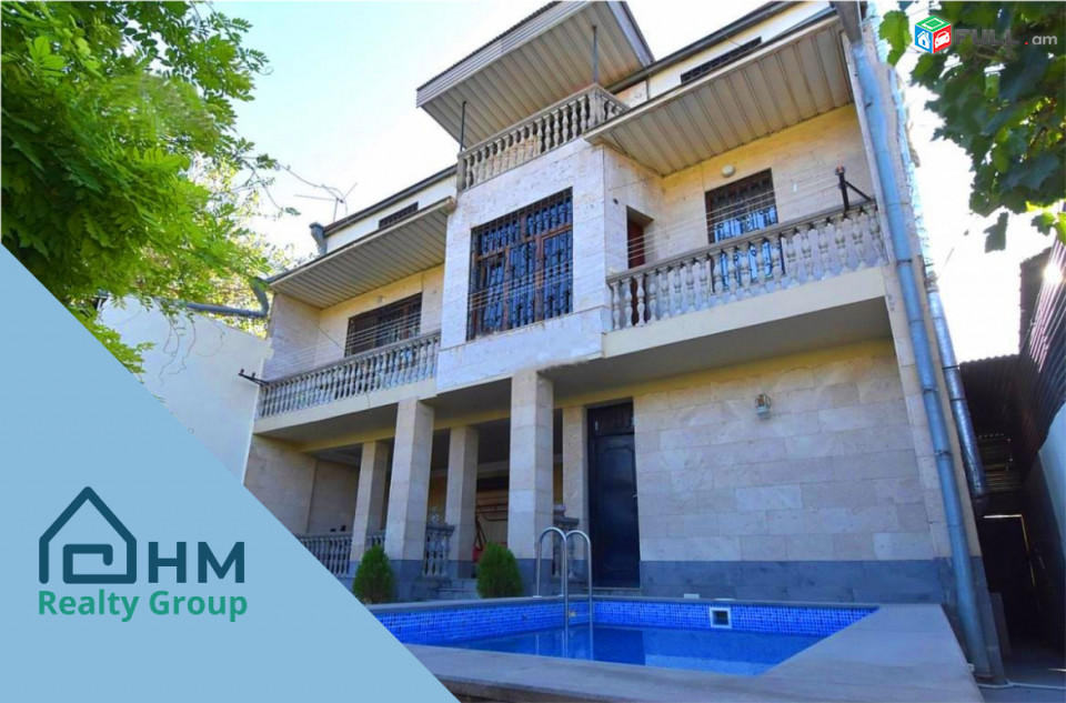 Կոդ LK367  Օստրովսկու փողոց  3 հարկանի առանձնատուն 6 սեն. 360 ք.մ.