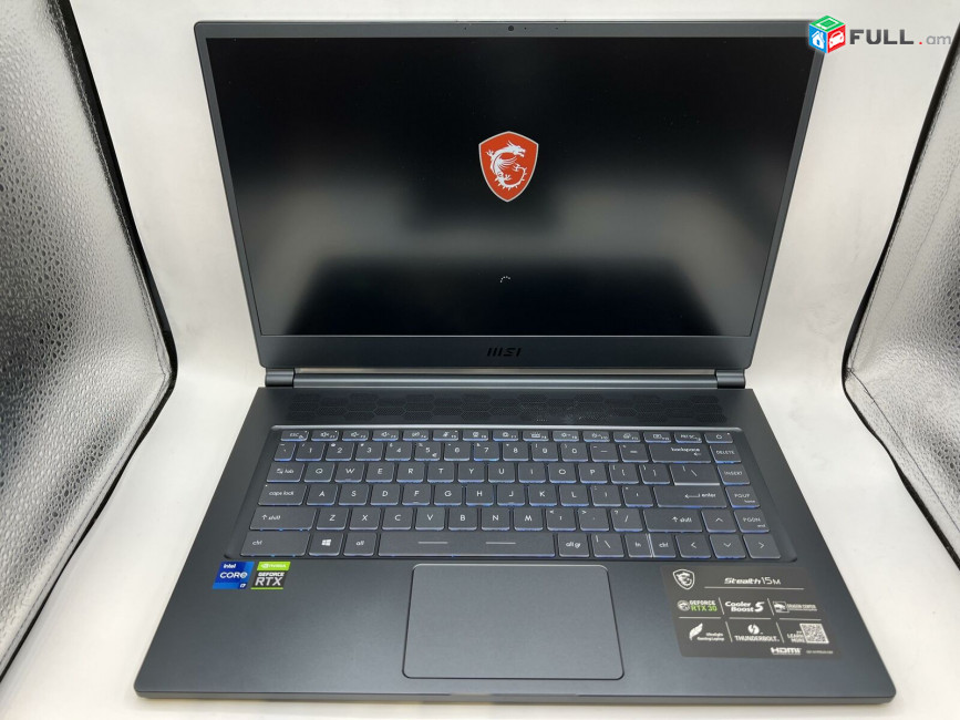 MSI Crosshair 15 15.6 144Hz Gaming Core i7-11800H 16GB RAM 1TB SSD RTX 3060 6GB