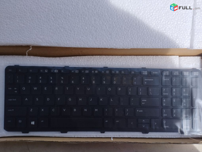 HP ProBook 450 455 470 650 G0 G1 G2 Նոութբուքի ստեղնաշար օրգինալ նոր