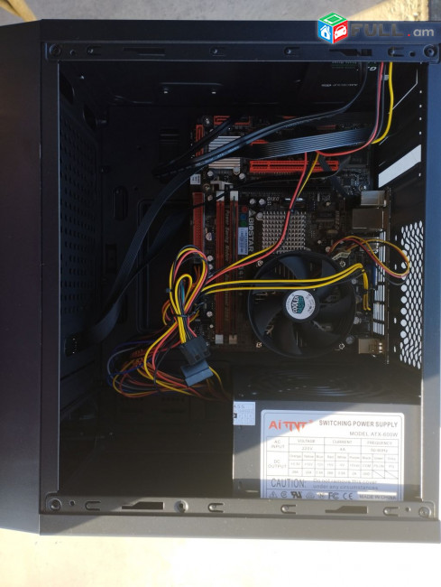 Նոր հավաքաց համակարգիչ Intel Core 2 Quad 4 միջուկ 4 CPU, 4GB DDR3, SSD 120GB