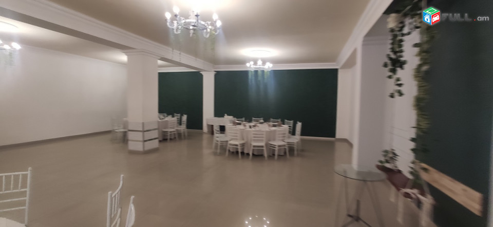 Գործող ռեստորան,հող 1300քմ,շենք  ,4 սրահ,ամառային տաղավարներ,ավտոմեքենաների համար կայանատեղի