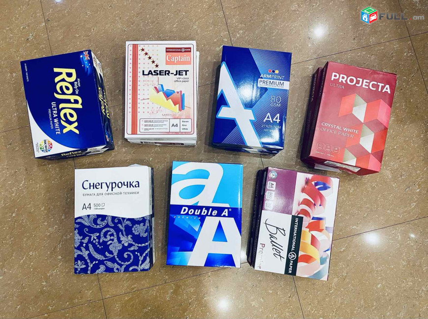A4 ֆորմատի թուղթ Select Ona бумага 500 листов Paper 80g Օֆիսաին թղթեր