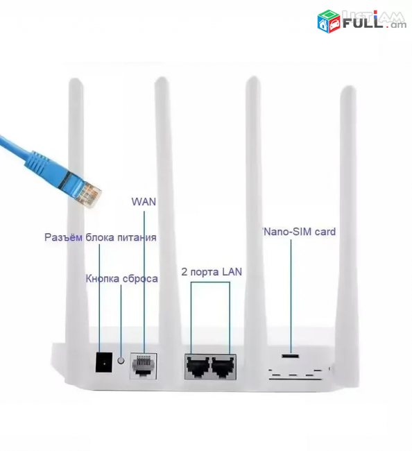 4G SIM քարտով ZBT WE2805-A LTE WiFi Ուժեղ ազդանշան 3G 4G մոդեմ Ռոութեր роутер