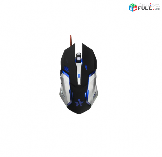Gaming USB մկնիկ Гарнизон MG-760G PC խաղային մուկ 3200DPI RGB игровая мышка с подсветкой HK