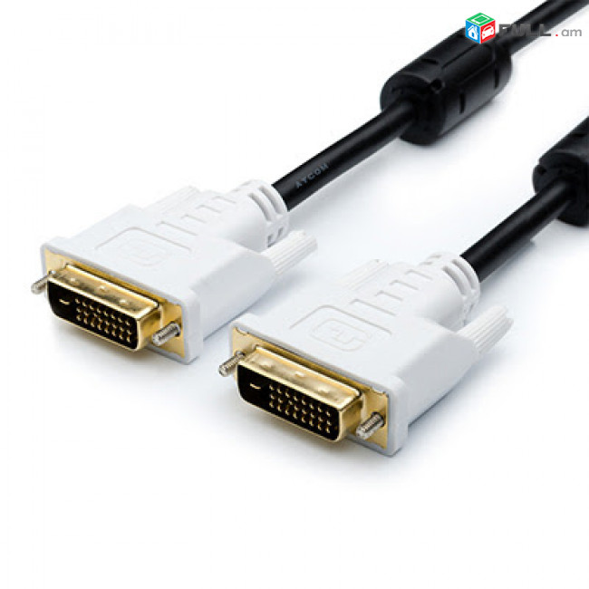 VGA to VGA և DVI to DVI cables monitor TV cable 1.8m-30m որակյալ, նոր VGA Кабель cabel ccable VGA2VGA DVI2DVI