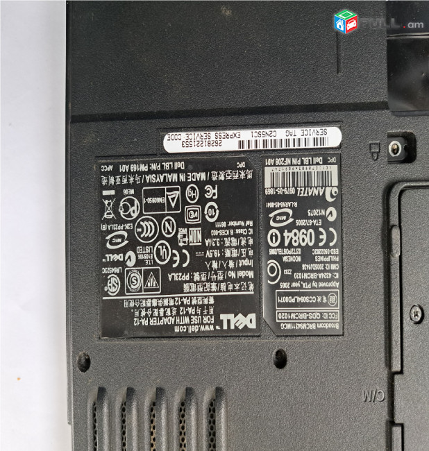 Dell D620 PP18L պահեստամասեր ամեն ինչ разборка на запчасти