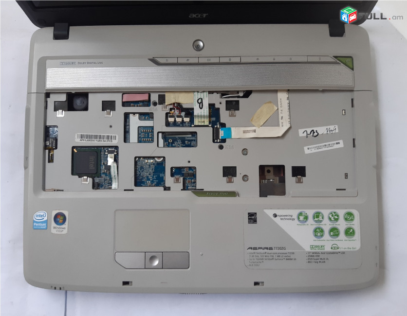 Acer Aspire 7720Z պահեստամասեր ամեն ինչ разборка на запчасти