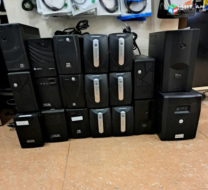 650VA 850VA 1000VA 1500VA 2000VA 2200VA UPS Mercury FSP Մարտկոց аккумулятор ИБП Battery 220v կարգավորորիչ