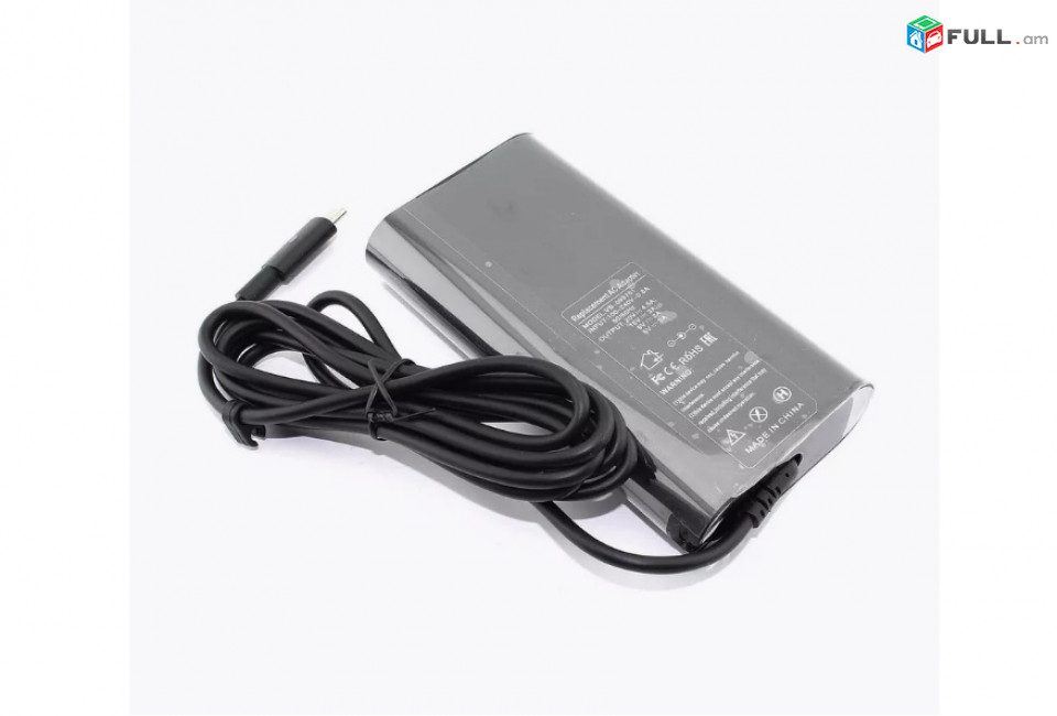 Блок питания Dell 20V 4.5A 90W USB Type-C Հոսանքի սնուցման բլոկ Charger Power supply laptop adapter Լիցքավորիչ