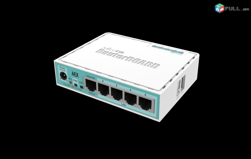 MikroTik hEX RB750Gr3 WiFI Маршрутизатор Router Wireless RouterBOARD RB750