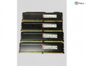 HYPERX Fury 32GB (4x8GB) DDR4 2400MHz Desktop Memory kit հիշողություն ռամ Оперативная память