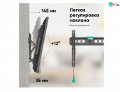 ONKRON Кронштейн для телевизора наклонный настенный 32-55 Дюйм կրոնշտեյն կախիչ Bracket holder for TV Monitor