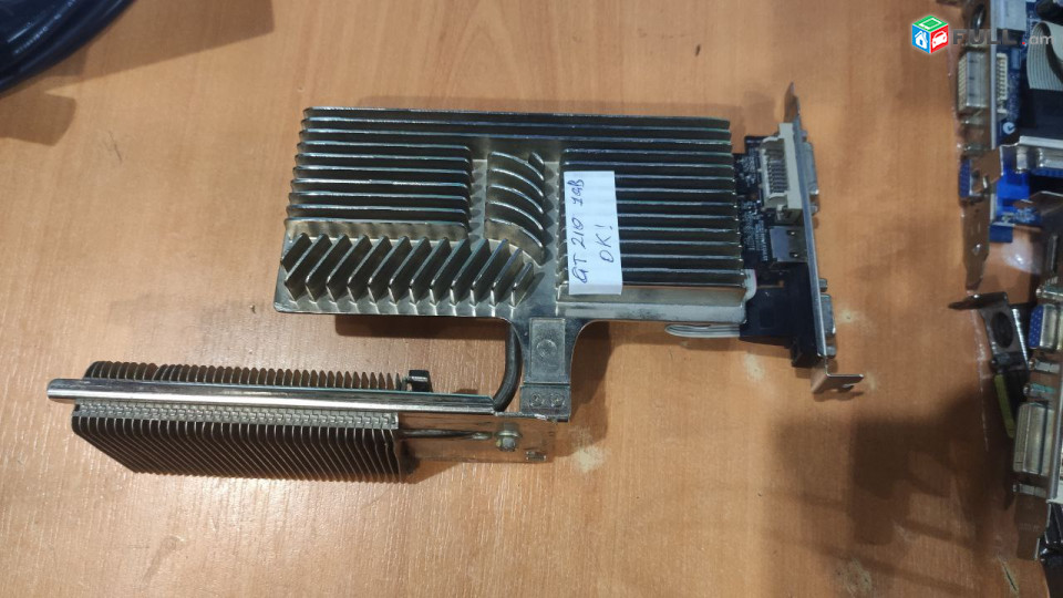 RADIATOR + SPARKLE GeForce 210 1GB DDR3L PASSIVE V2 Graphic CardVideo Graphics Card տեսաքարտ видеокарта