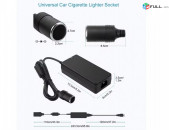 AC to DC Converter 12V 8A 96W Power Supply Adapter with Car Lighter Socket адаптер питания, гнездо прикуриват