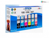 EPSON Чернила REVCOL 108 056 057 հավաքածու 6 գույն 70ml Cartridge