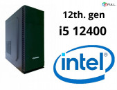 12-րդ սերնդի Նոր Համակարգիչ Core i5 12400 / H610 / Ram 16Gb / SSD 256Gb